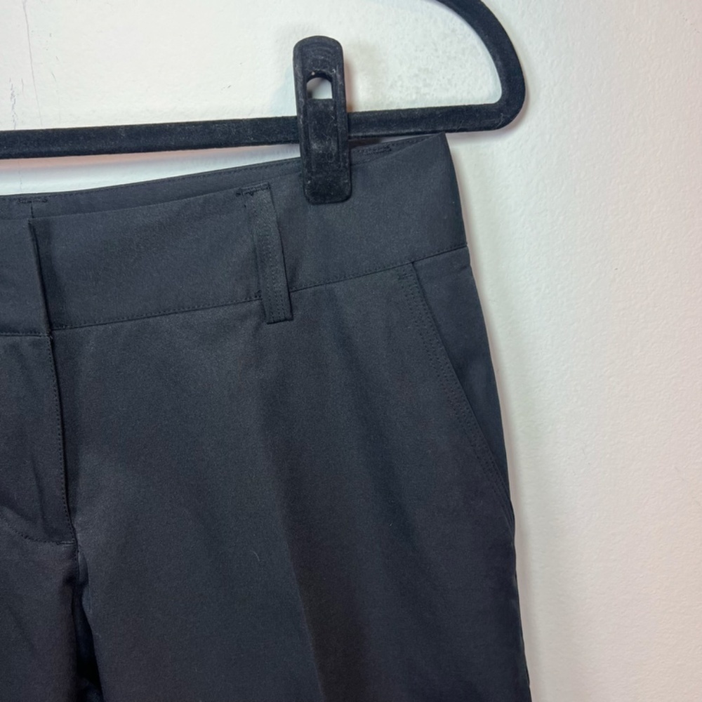 Adidas Women’s Climalite Bermuda Golf Shorts Black Pockets Stretch Athletic Sz 4 - Picture 3 of 11